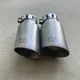 Punte di scarico da 1 pezzo Punte per silenziatore di scarico per auto in acciaio inossidabile opaco Sistema di scarico per tubo di coda Ugello per tubo di coda per silenziatore