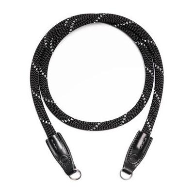 COOPH Leica Rope Strap (Black Reflective, 49.6, Ring Attachment) 196-32