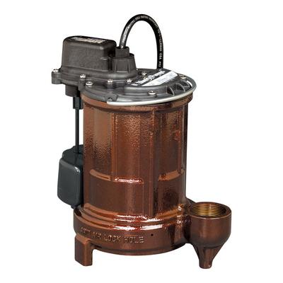 Liberty Pumps 257 1 1/2" Effluent / Sump Pump with Vertical Magnetic Float Switch - 1/3 hp, 115V