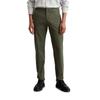 Chinohose MARC O'POLO "aus Bio-Baumwolle-Mix", Herren, Gr. 32, Länge 32, braun (copley braun), Obermaterial: 97% Baumwolle, 3% Elasthan, unifarben, casual, gerade, unten schmal normal, Hosen