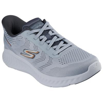 Slip-On Sneaker SKECHERS "GO WALK NOW-PAYTON", Herren, Gr. 44, grau, Textil, sportlich, Schuhe, Trainingsschuh, Schnürschuh mit Handsfree Slip-ins Image