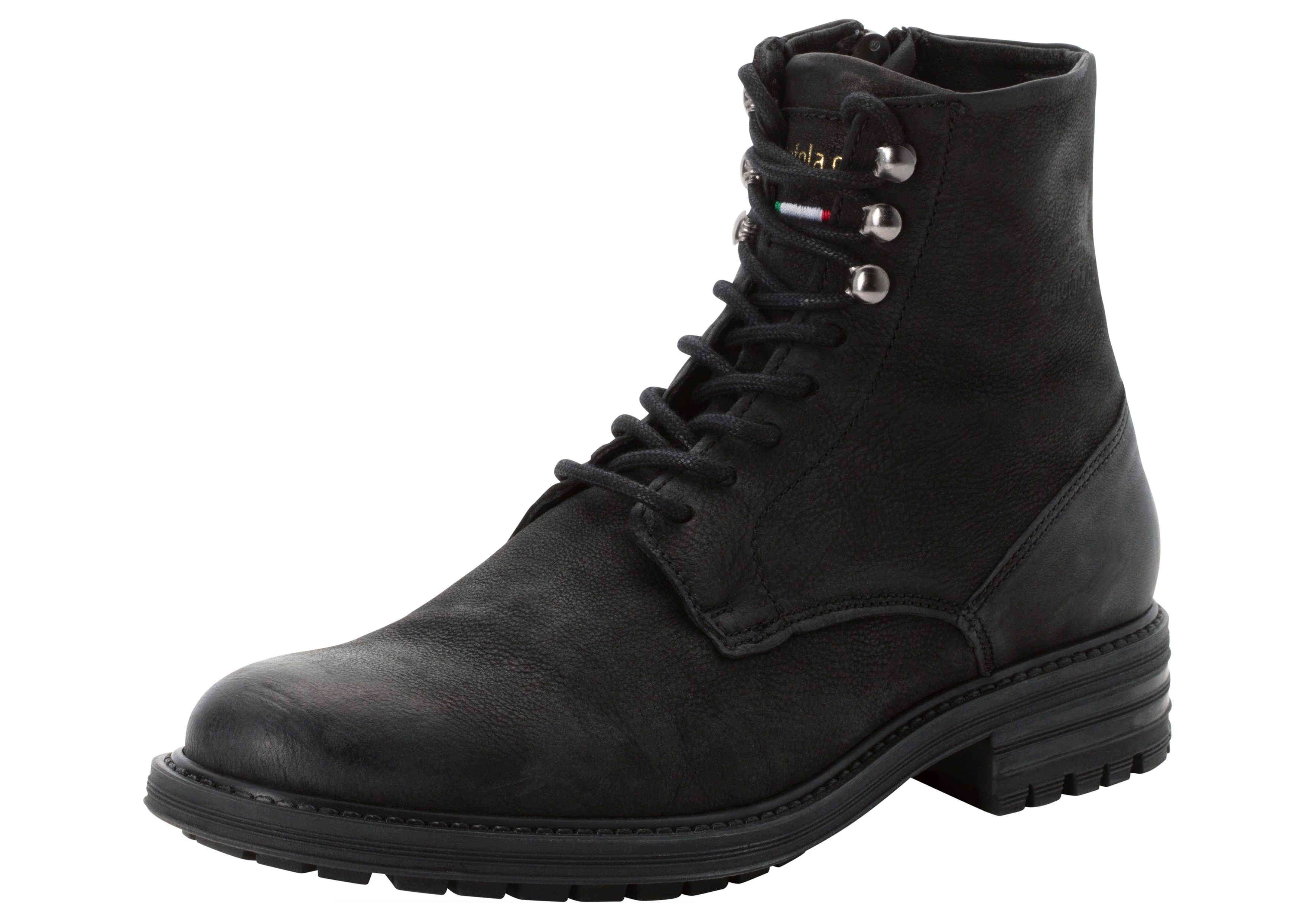 Winterboots PANTOFOLA D´ORO "CAMPIGLIO HIGH", Damen, Gr. 43, schwarz, Leder, Sportlich, Schuhe, Winterschuhe, Winterstiefel, Snowboots