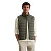 Steppweste MARC O'POLO "mit praktischer Packtasche", Herren, Gr. M, braun (copley braun), Obermaterial: 100% Polyester, unifarben, casual, regular fit, Westen