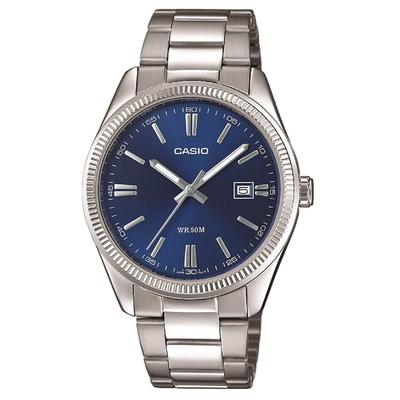Casio Casio Kollektion Herren Silber Uhr MTP-1302PD-2AVEF Image