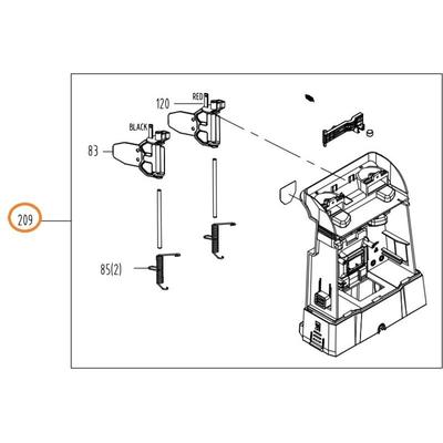 Aufladeturm Worx Mähroboter WR141E WR143E WR147E keine Karte Image