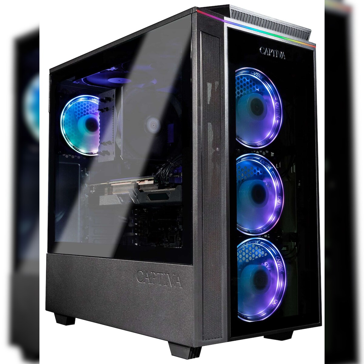 Captiva PC Highend Gaming I89-593 (i7-14700KF/RTX5070 Ti 16GB GDDR7/SSD 2TB/32GB/WLAN/w/o OS) Image