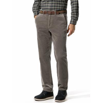 Walbusch Herren Gürtel-Cord Chino Grau Image