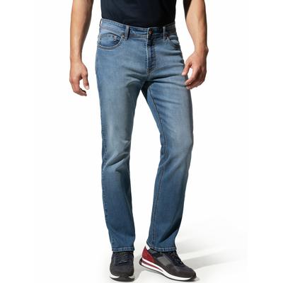 Walbusch Herren Jeanshose Sattlerstich Blau Image