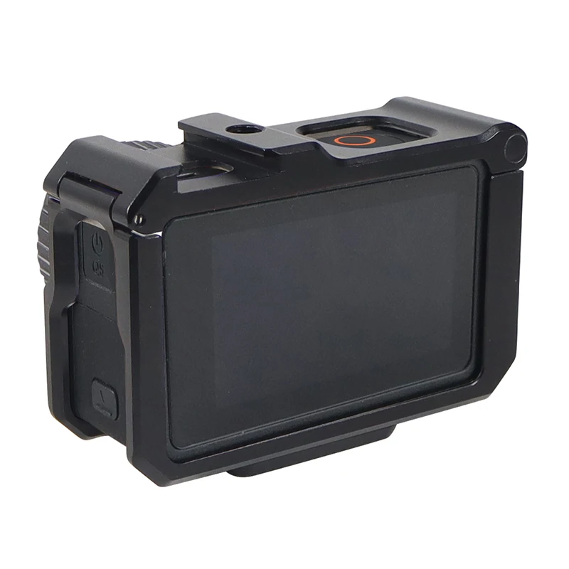 Metall-Kamerakäfig, magnetische Grundplatte für DJI OSMO Action 5 Pro 4 3, Schutzrahmen, erweitern Sie die Kaltschuhhalterung, 1/4 Zoll Stativadapter Image