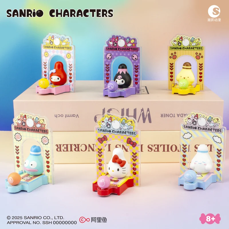 Neue echte Sanrio Kuromi Bowling Club Serie Blind Bag Blind Box Acryl Ornamente Hanyodon Trend Spielzeug Kinder Geburtstag Geschenk