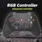 REMANK Wireless Gamepad Controller RGB Game Controller mit Bluetooth, kabelgebunden für Switch, Android, IOS, PC und Steam Xbox Games