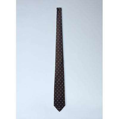 Saint Laurent Dotted Silk Tie
