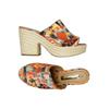 Tamaris Damen Sandale, Gr. 40, orange, kein Etikett