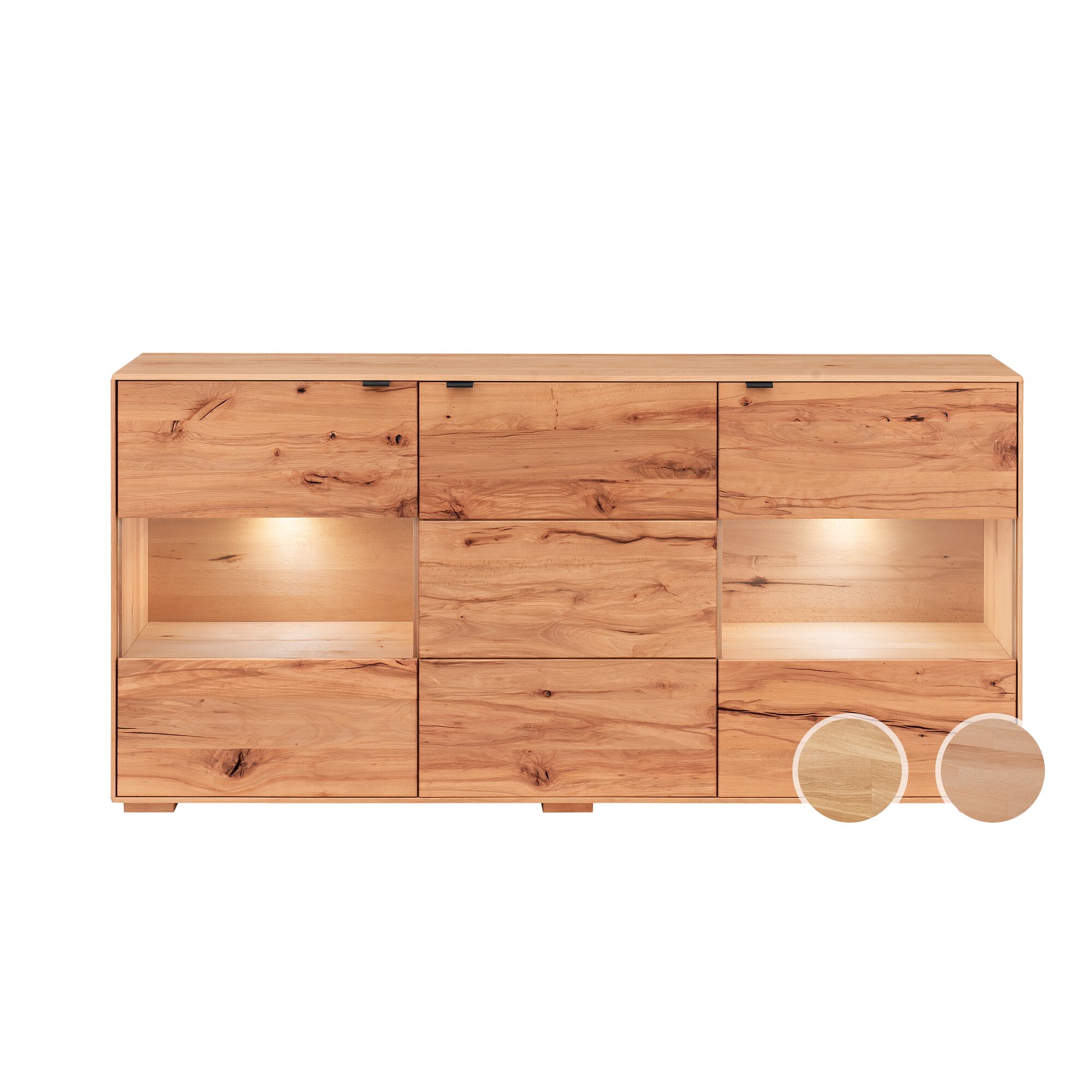 Massivholz »Zerro« Sideboard II – erhältlich in 9 Ausführungen