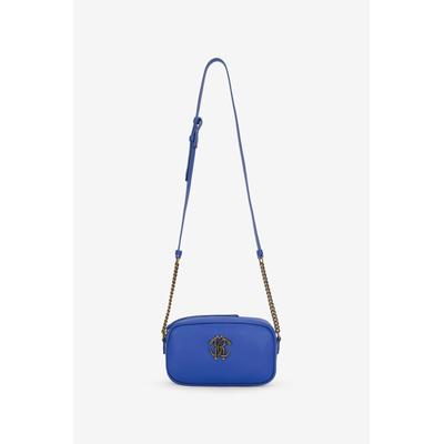 Roberto Cavalli Camera Bag With Mirror Snake Monogram