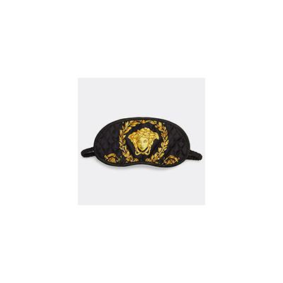 Versace 'crete De Fleur' Silk Sleep Mask