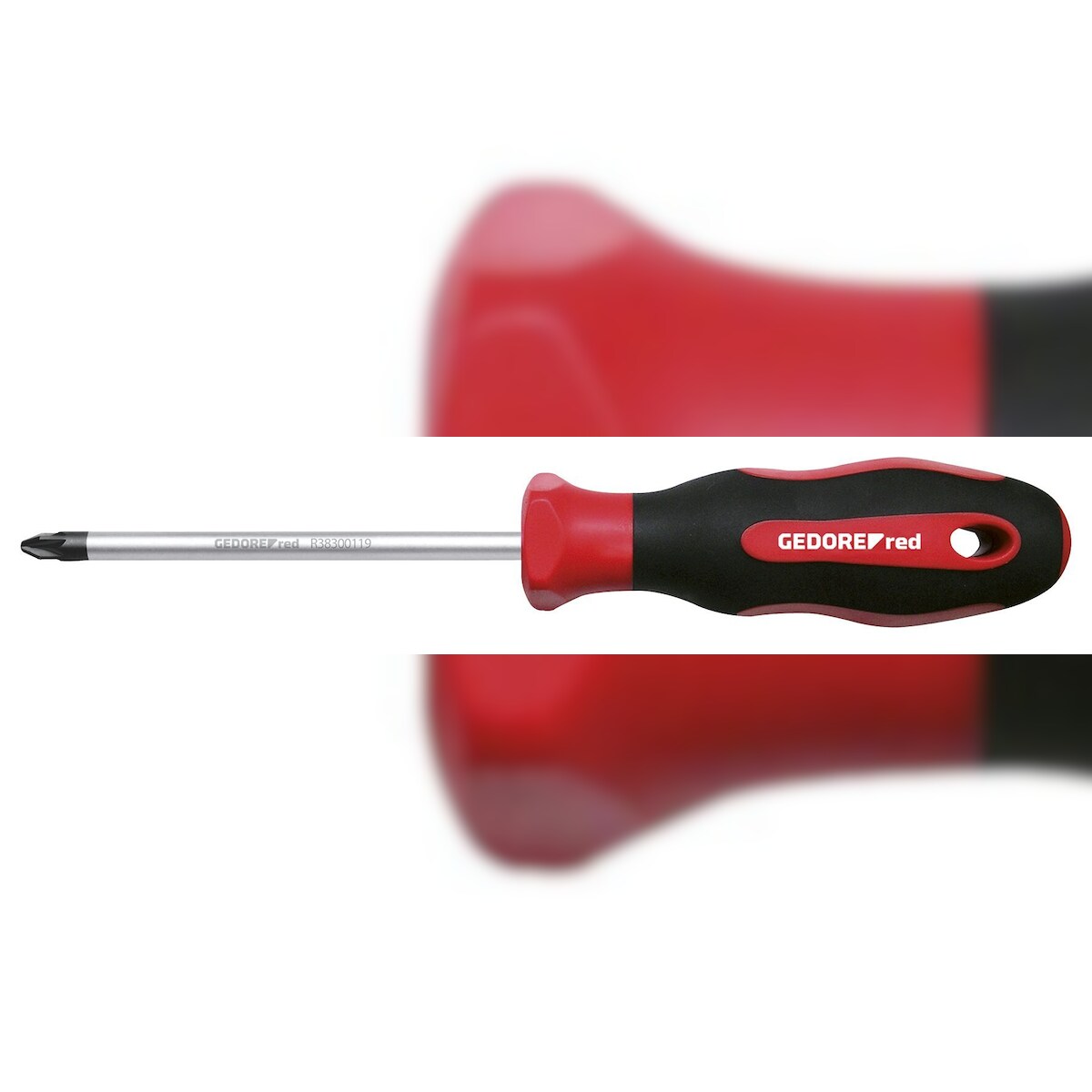GEDORE red 2K-Schraubendreher PZ1 100 mm, R38300119 Image