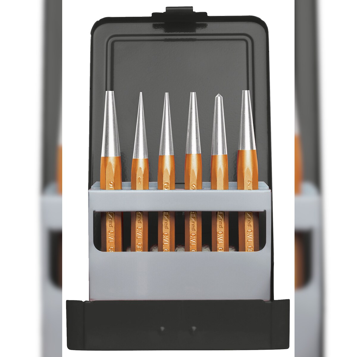 GEDORE red Durchtreibersatz Ø 1-10 mm + Körner 6-teilig, R90100006 Image