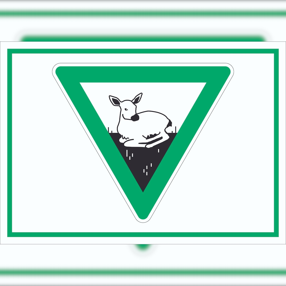 HB-Druck Setzzeit für Wild Symbol Schild A2 (420x594mm) Image