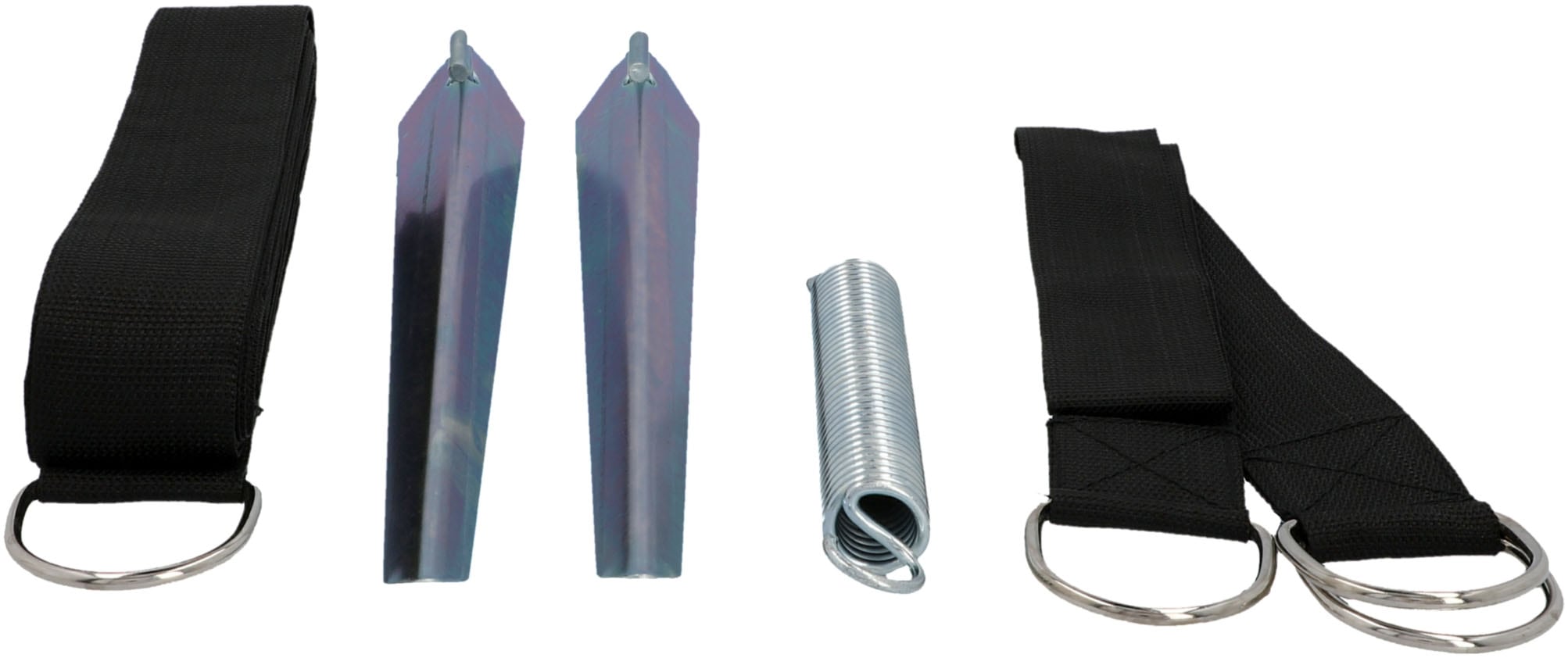 Abspannleine CARTREND, schwarz, B:39cm H:6,5cm L:10cm, Seile