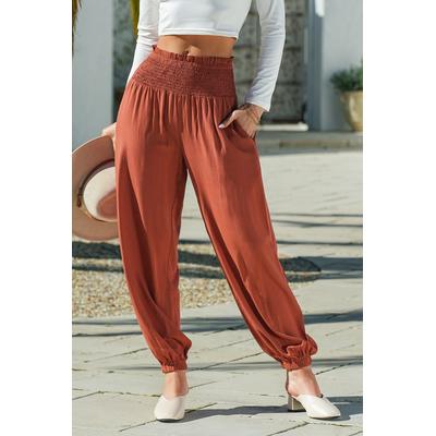 Nothing Fancy Brown Pants
