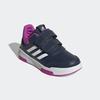 Klettschuh ADIDAS SPORTSWEAR "TENSAUR HOOK AND LOOP", Gr. 33, blau (shadow navy, cloud weiß, flash pink), Synthetik, Textil, sportlich, Schuhe