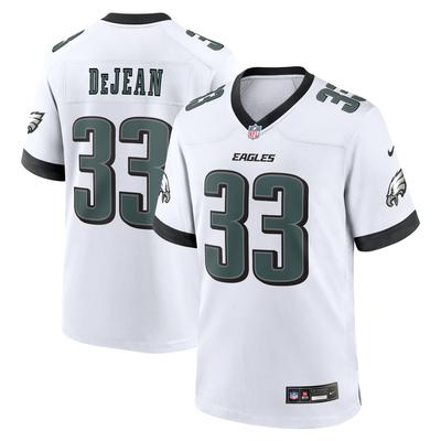 Philadelphia Eagles Nike Game Auswärtstrikot - Weiß - Cooper Dejean - Herren Image