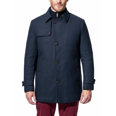 Walbusch Herren Wollmix Cabanjacke Blau Image