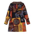 Per donna Giacca in Pile Cappotto Giacca con Cappuccio Caldo Confortevole Cerniera Tasca Vintage Moda Casual Animale Uscire Weekend Cerniera Regolare Con Cappuccio Vestibilità regolare Manica Lunga
