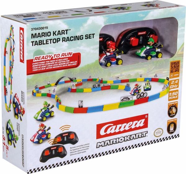CARRERA RC 2,4GHz Mario Kart Tabletop Racing Set Mario - Carrera Toys GmbH