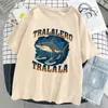 Tralalero Tralala Y2k T-shirt Streetwear Frauen Männer Gothic EU Größe T-shirt Lustige Italienische Brainrot Meme Print T-shirt Kleidung