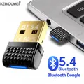 Trasmettitore adattatore USB Bluetooth 5.4 Ricevitore Bluetooth Dongle audio Bluetooth Adattatore USB wireless per computer PC portatile