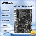 Presa AM3/AM3 + Scheda Madre ASRock 970 EXTREME3 DDR3 32GB AMD 970 Scheda Madre SATA III PCI-E 2.0 USB2.0 ATX Per Phenom II X6/X4