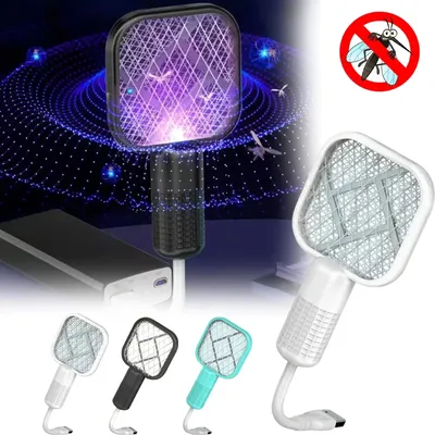 Neueste Design Tragbare USB UV Elektrische Camping Bug Zapper Mückenschutz Auto Moskito Mörder Schläger Bug Zapper