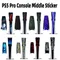 Middle Skin Sticker For For PlayStation 5 PS5 Pro Console Decoration Strip Accessorie Dust-proof Protective Decal Stickers