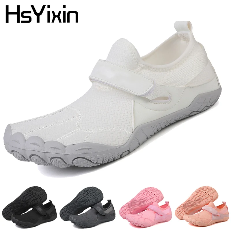 Herren Wasser Schwimmschuhe Damen Sneaker Barfuß Strand Sandalen Wasserschuhe Schnelltrocknend Meer Tauchen Fitnessstudio Angelschuhe Yoga Sho Image