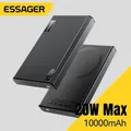 Essager Sottile Banca di Potere Magnetica 20W 10000mAh Display Digitale Batteria Senza Fili Magsafe Powerbank Caricatore Portatile Per iphone 16