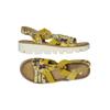 Rieker Damen Sandale, Gr. 38, gold, kein Etikett