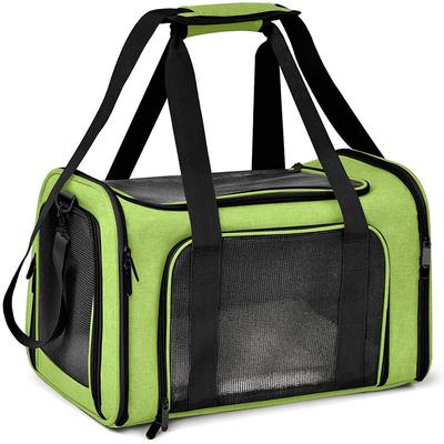 Pet Carrier Airline Approved Pet Carrier Dog Carriers for Small Dogs, Cat Carriers for Medium Cats Small Cats, Small Pet Carrier Small Dog Carrier Airline Approved Dog Cat Pet Travel (50cm34cm34CM)