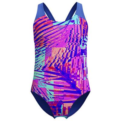 Speedo - Kid's Digital Allover Splashback - Badeanzug Gr 128 lila Image