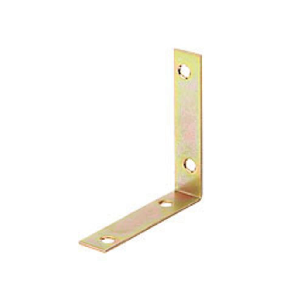 HundB Stuhlwinkel verzinkt 100x100x19mm 1.5mm stark Metallwinkel Montagewinkel Eckwinkel Winkelverbinder für Holz Möbel Regalbau Reparatur Image