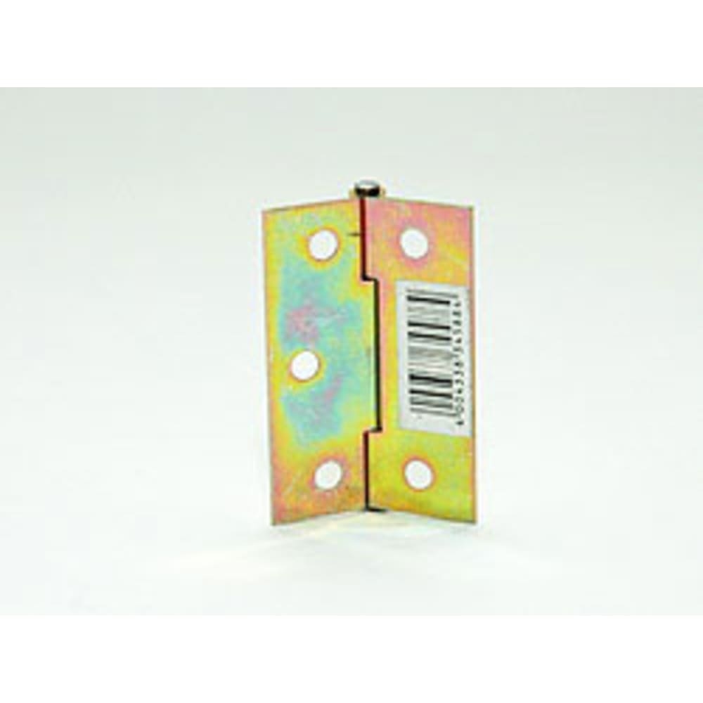 Scharnier, 51 x 37 x 1 mm, gerollt mit vernietetem Messingstift Image