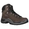 Wanderschuh LOWA "RENEGADE EVO GTX MID", Gr. 45, schwarz (dunkelbraun, schwarz), Leder, sportlich, Schuhe, wasserdicht und mit Vibram-Sohle