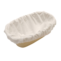 Schneider - Gärtücher für rechteckige Gärkörbe 13x35 cm, Material: 95 % Baumwolle, 5 % Elastomer Image