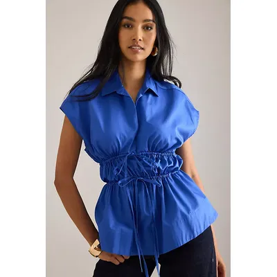 Selected Femme Ally Tie-Front Blouse