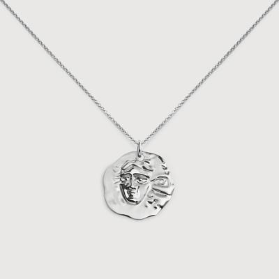 Sterling Silver Gemini Zodiac Chain Necklace