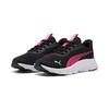 Sneaker PUMA "FLEXFOCUS LITE MODERN JR", Gr. 35,5, schwarz (puma schwarz, puma pink, puma weiß), Textil, sportlich, Schuhe