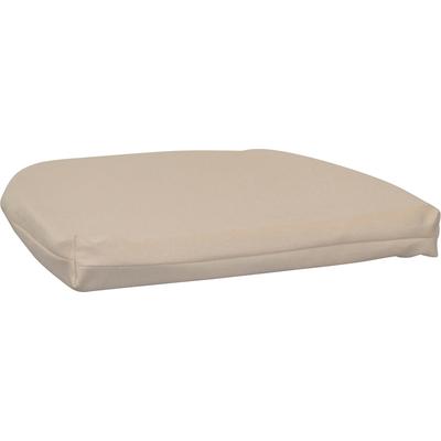 Sitzkissen, beige (creme, unifarben), B:43cm L:47cm, Polyester, HOFMANN LIVING AND MORE, Dekokissen_Sitzkissen_Kissenhüllen, Maße (B/T/H): (43/47/5) Image