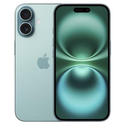 Apple Smartphone »iPhone 16« blaugrün 256 GB mehrfarbig, 7.2x14.8x0.8 cm