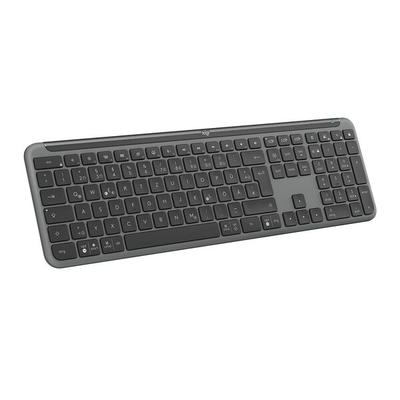 Logitech Kabellose Tastatur »Signature Slim K950« graphit grau